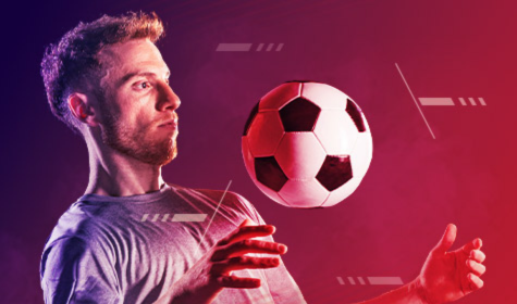 Jugador de fútbol en apuestas deportivas Cirsa